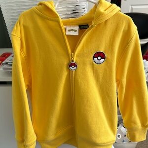 Toddler Pokémon Picachu zip up hoodie XS